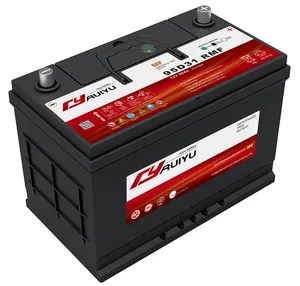 High Quality Din 75 12 12v 75ah Maintenance Free Mf Cheap Car Auto Battery