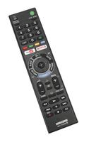 Control Remoto de Repuesto para TV RMT-TX300E para Bravia Smart TV con Botones de Netflix y YouTube, Código Fijo