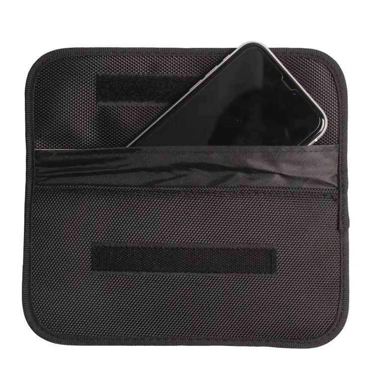 Faraday Bag RFID Signal block Bag custodia protettiva custodia a portafoglio per cellulare protezione della Privacy e portachiavi per auto