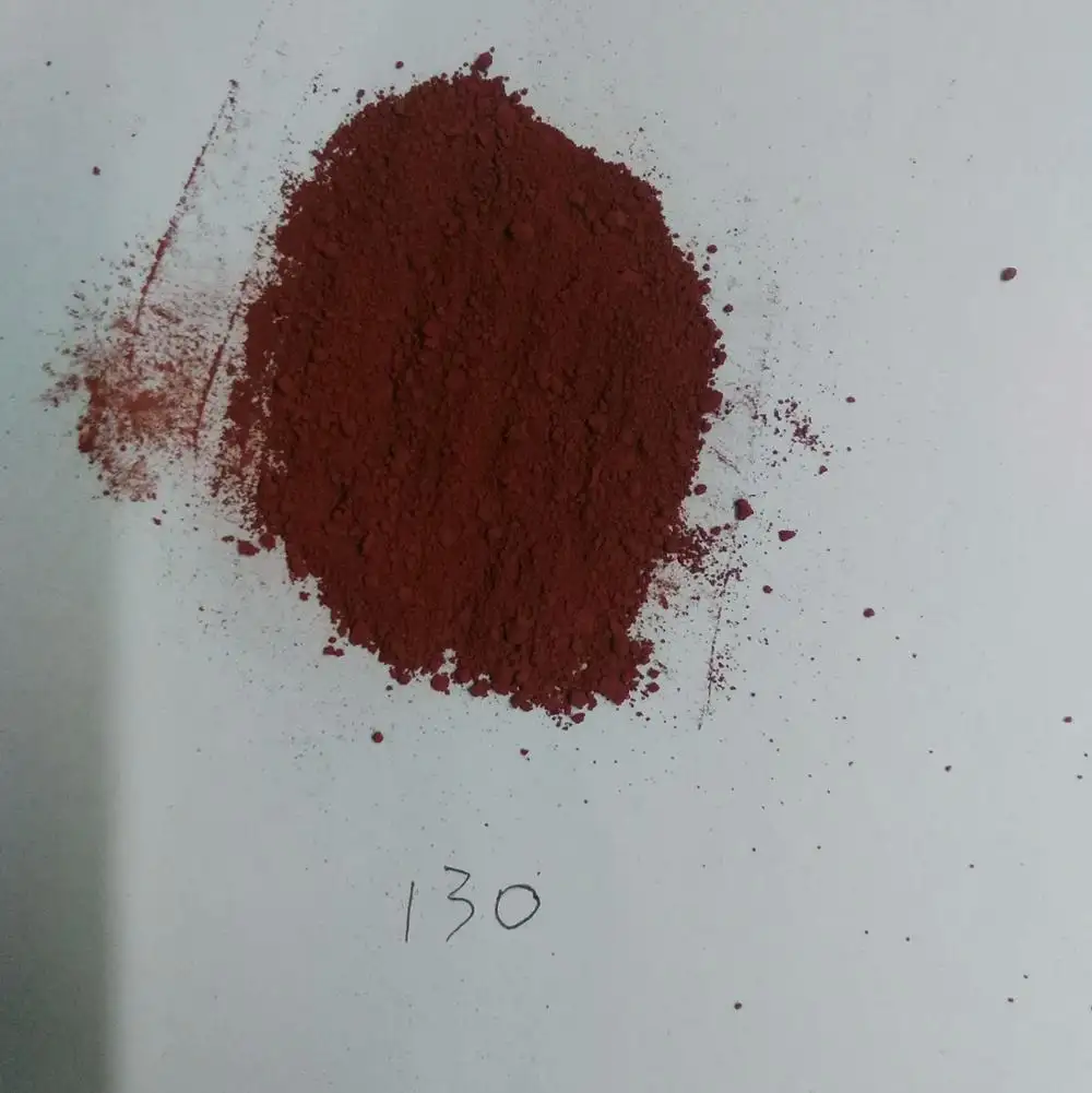 Best Price Synthetic Fe2o3 96% Iron Oxide Red 130 Pigment/ Powder