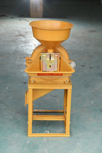 Moulin à farine de pois de maïs moulin à disques à dents auto-amorçante petit moulin à disques à dents de soja domestique - Product Image 6