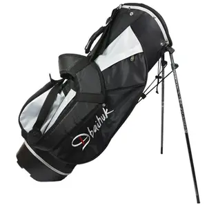Saco de golfe com suporte & material de golfe saco com suporte