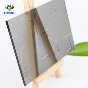 Cristal Gris <span class=keywords><strong>Catedral</strong></span> Karatachi Vidrio 3mm 4mm Fábrica de Vidrio en China - Product Image 2