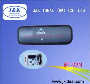 Bt-03n nuovo tipo usb bluetooth senza fili 3.5mm musica car audio - Product Image 1