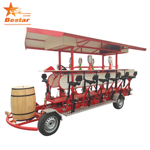 Energía solar cerveza venta bicicleta pedal pub local City Park Café Trike - Product Image 6