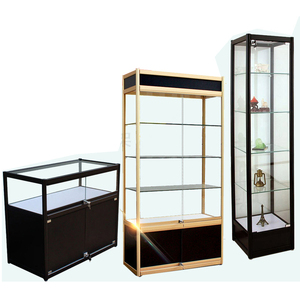 <span class=keywords><strong>Vitrine</strong></span> <span class=keywords><strong>en</strong></span> aluminium durable <span class=keywords><strong>et</strong></span> écologique Yujin avec éclairage LED, recyclable <span class=keywords><strong>et</strong></span> étagères à niveaux - Product Image 1