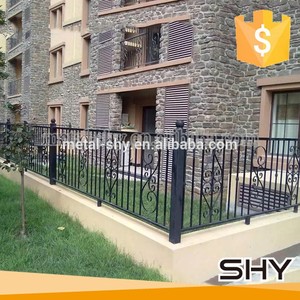 Diseños de valla de hierro forjado estilo romano antiguo victoriano, decoración, uso de seguridad - Product Image 6