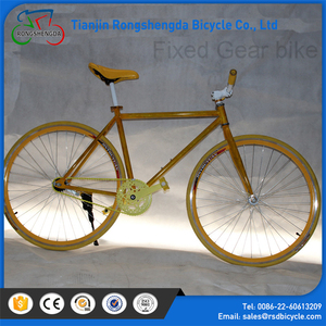 Bicicleta fixie de una sola velocidad de fábrica con llantas fixie, la mejor bicicleta de engranaje único fixie venta en línea, bicicletas de engranaje fijo de una sola velocidad con freno - Product Image 2