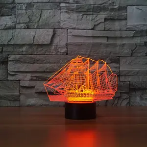 Effect Led Night Acrylic Lamp Promotional Gift 3d Njght Light