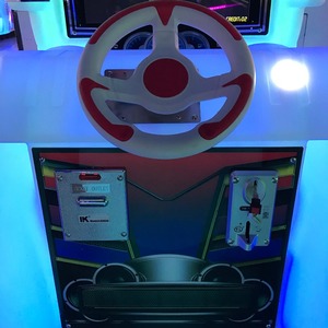 Simulatore di guida gettoni galleria macchina da corsa video <span class=keywords><strong>poliziotti</strong></span> e ladro redenzione del biglietto giochi di corse - Product Image 5