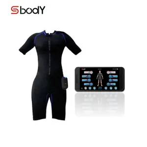 Fitness Phone Control Wireless EMS Fitness Machine With Suit / Personal Trainer