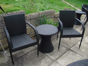 Pas cher meubles de jardin chaises de <span class=keywords><strong>table</strong></span> de <span class=keywords><strong>balcon</strong></span> en rotin <span class=keywords><strong>table</strong></span> et <span class=keywords><strong>chaise</strong></span> de café - Product Image 4