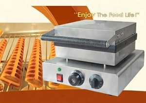 <span class=keywords><strong>Gaufrier</strong></span> belge d'arbre de Noël <span class=keywords><strong>professionnel</strong></span>/fabricant de bâton de gaufre d'oeuf Machine électrique de gaufre de sucette d'arbre de pin - Product Image 6