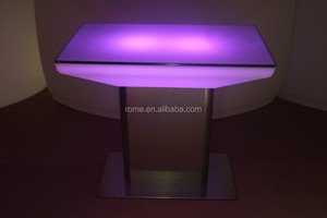 Led discoteca caffè tavolo/led night club da tavolo/glow affitto tavolo da <span class=keywords><strong>bar</strong></span>, mobili <span class=keywords><strong>bar</strong></span> per la vendita - Product Image 4