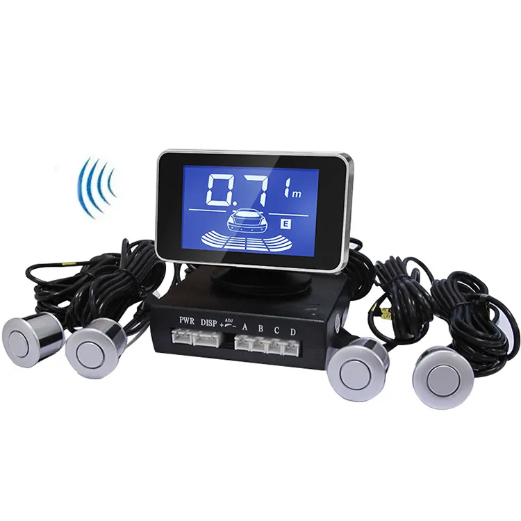 Wireless Car Parking Sensor Universal Use Car Wireless Parking Sensor With LCD Display