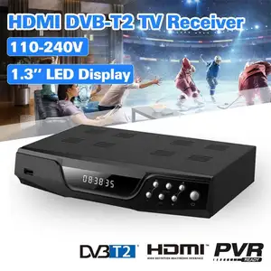 DVB-T2 TV Box TV Receiver Box voll für DVB-T Digital Mini Terrestrial DVB T2/ H.264 Timer Unterstützt AC3 PVR USB H-I WIFI Spanien