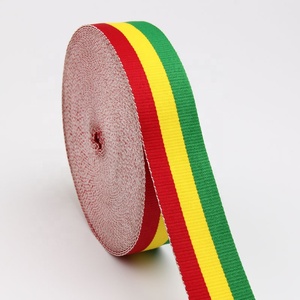 3.8cm 녹색 노란색 빨간색 3 색 폴리에스터 웨빙 메달 슬링 - Product Image 4