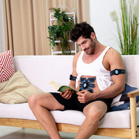 Stimulateur abs rechargeable stimulateur musculaire abdominal corps minceur masseur électronique compex contrôle sans fil