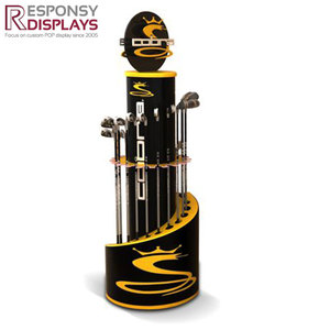 OEM <span class=keywords><strong>ODM</strong></span>-estante de exhibición para pelota de Golf, moderno, grande, de <span class=keywords><strong>Metal</strong></span>