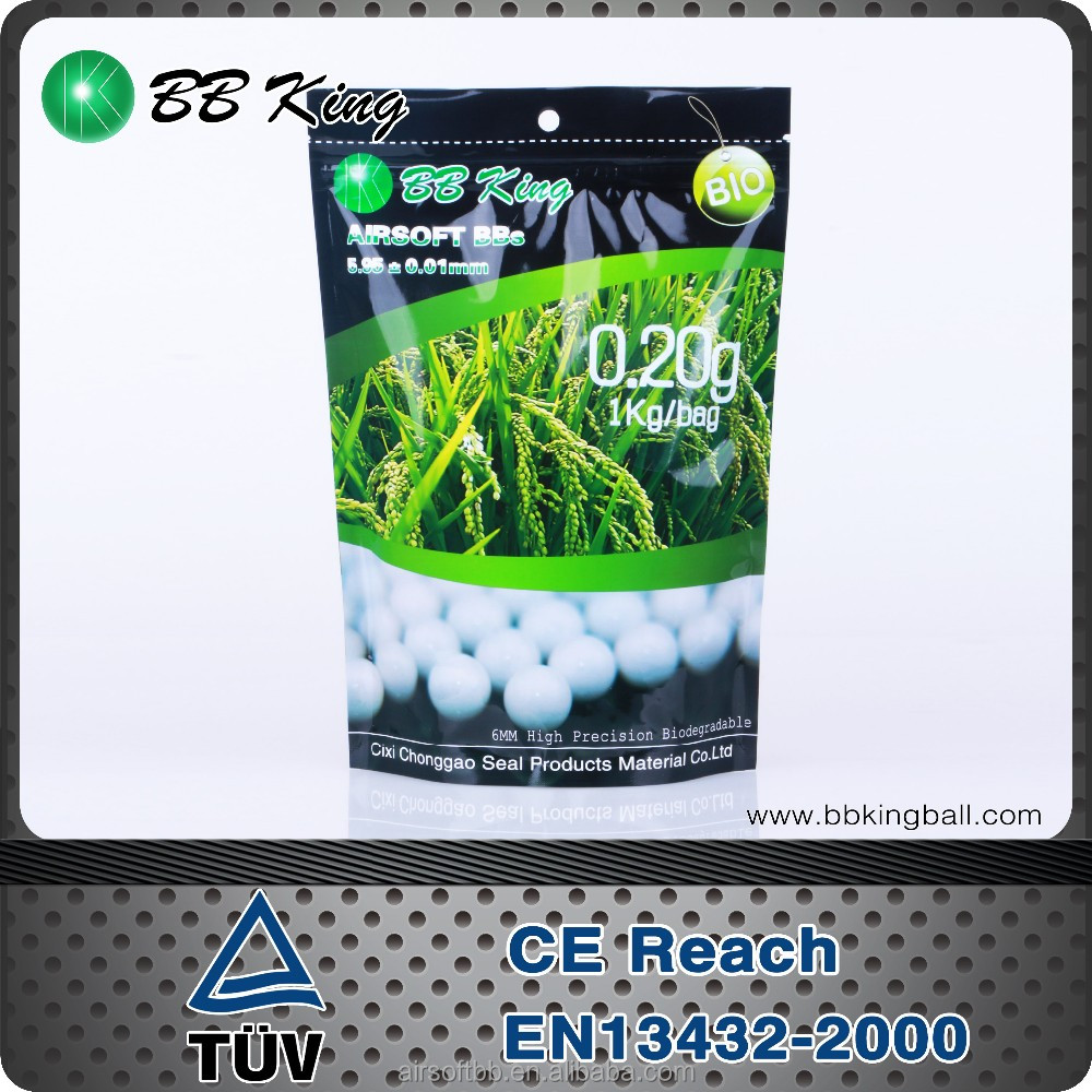Softair оружие bb боеприпасы, 6 мм bb пуля био 0.20 г