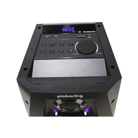 Système de son home cinéma portable 8 pouces 60W, barre de son et système audio DJ avec caisson de basses pour fête de Noël