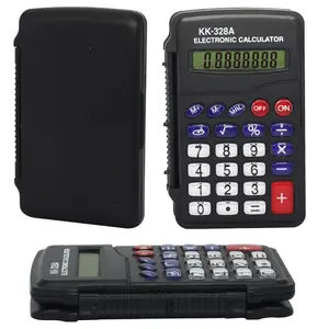 Venta caliente Mini calculadora llavero cubierta calculadora