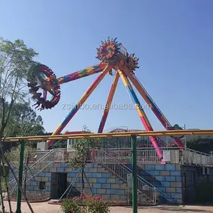 Gebruikt Pretpark Apparatuur Ritten Giant Rit/Slinger Apparatuur Amusement Attracties Voor Het Park