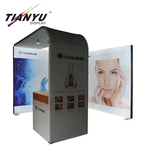 Tianyu Portable Fashion Fair Booth Design Facile à assembler 3x3 Stand d'exposition modulaire pour salons professionnels