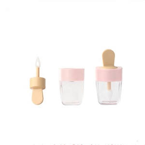 Dễ Thương 3Ml Nhựa PP Ice Cream Shaped Rỗng Lipstick Ống/<span class=keywords><strong>Lipgloss</strong></span> Bao Bì <span class=keywords><strong>Container</strong></span>/Chai Ống Cho Mỹ Phẩm - Product Image 2