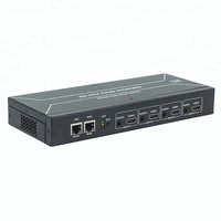 Codificador HDMI sobre IP de 4 Canales Económico, Portátil, con Doble Puerto Ethernet, Codificador de Video HD M3u8 IPTV