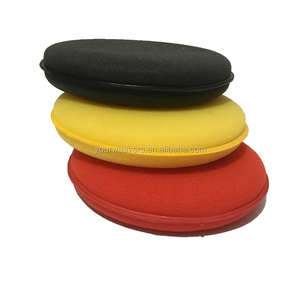 Gros Cire Applicateur Pads 102x22mm Mousse Propre Auto Detailing Voiture Cire Éponge De Polissage Pad - Product Image 6