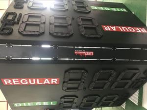 Segni di prezzo della stazione di servizio all'aperto all'ingrosso in vendita - Product Image 3