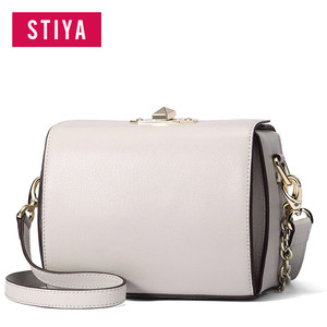 Nueva llegada de cuero Bolsa bandolera Bandolera Mensajero bolsa 2 correas estilo bolso - Product Image 1