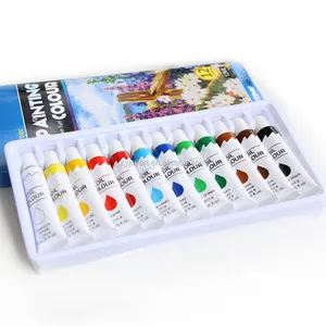 Art Studio 12 Màu Sơn Dầu 12Ml Trong Ống Nhôm Để Sử Dụng Giáo Dục