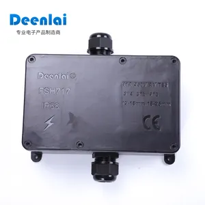 Outdoor Large Plastic Electrical IP68 Waterproof Connection Junction Box for underwater lights