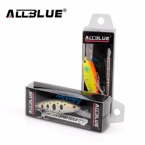 ALLBLUE Leurres de pêche flottants Shad Minnow 60mm 7.3g Appâts artificiels 2.5M Plastique 3D Yeux Wobbler Bass Lure peche - Product Image 6