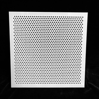 Medio ambiente de plástico perforada azulejo del techo y de un puñetazo de techo