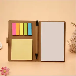 ผู้ผลิตหดฟิล์มเรืองแสงแถบกระดาษสำนักงานทำงานบันทึก Sticky Note ราคาถูก