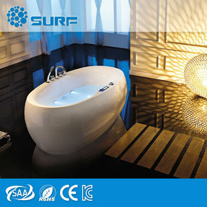 Forma Oval ee.uu. acrílico blanco una persona bañera de hidromasaje - Product Image 1