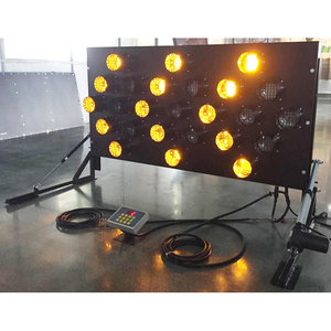 1520x760mm 25 trafik uyarı ışığı panoları işareti güvenlik inşaat araç monte ok pano - Product Image 4