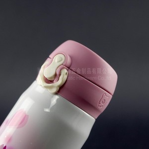 Flor rosa 304 acero inoxidable botella <span class=keywords><strong>de</strong></span> <span class=keywords><strong>agua</strong></span>, 400 ml taza del vacío - Product Image 3