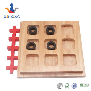 Juegos de mesa de madera <span class=keywords><strong>TIC</strong></span> <span class=keywords><strong>TAC</strong></span> TOE juegos de viaje - Product Image 2