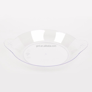 disposable clear plastic charger plates wholesale plastic hotel underplate