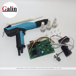 Machine de revêtement de <span class=keywords><strong>poudre</strong></span> électrostatique, pulvérisateur manuel avec cascade et PCB - Product Image 3