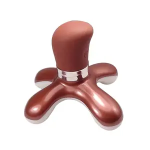 Mini masseur électronique 4 jambes confortable tenu dans la main Mini masseur de corps masseur de vibration sans fil