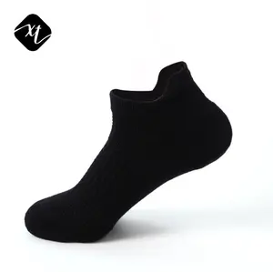 Low Cut Socks Bulk Wholesale Cheap Plain Low Cut Thick Terry Sports Mens Athletic Custom Ankle Running Socks