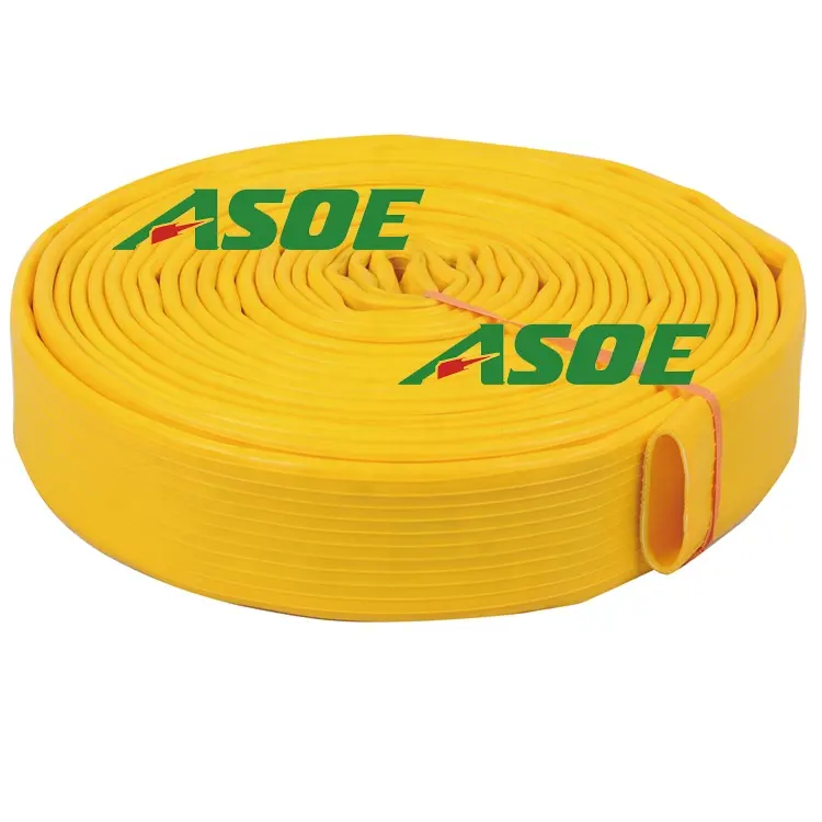 Asoe Flexibele Pvc/Nbr Plat Pijp Layflat Slangen