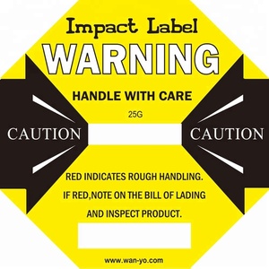 Étiquettes d'impact professionnelles pour le transport et le suivi de l'expédition Par Wan-Yo - Product Image 2