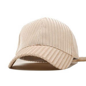 Gorra de béisbol de pana de terciopelo para mujer, gorro deportivo de pana de color blanco, Hip <span class=keywords><strong>Hop</strong></span>, 6 paneles, unisex - Product Image 5