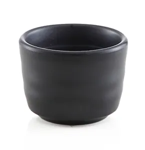 गर्म बेच जापानी मग रेस्तरां खानपान tableware काले मैट melamine चाय कप